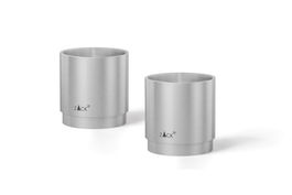 Zack Set 2 Hueveras Colección Salo Apilables Diámetro 4,5 cm Altura 4,6 cm